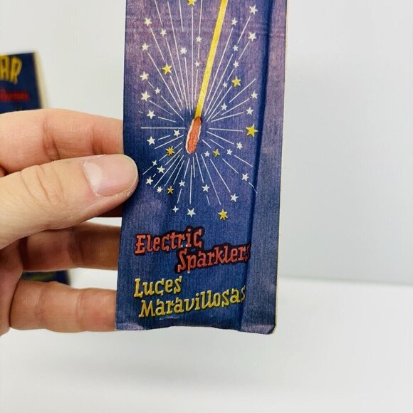 Polar Wunderkerzen Electric Sparklers Lot Of 2 Packs 6151 BAM-P Vintage RARE - Picture 3 of 6